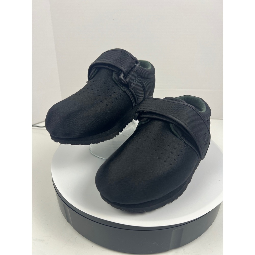 Pedors Womens 11W Men's 9W Black Comfort Diabetic Adjustable Strap Shoes - Picture 5 of 16